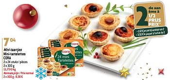 Promotions Mini-taartjes mini-tartelettes cora - Produit maison - Match - Valide de 27/12/2023 à 02/07/2024 chez Match