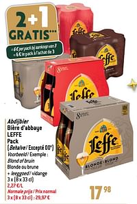 Abdijbier bière d’abbaye leffe-Leffe
