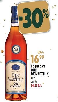 Cognac vs duc de martilly-Duc Martilly