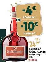 Promotions Liqueur 40° grand marnier - Grand Marnier - Valide de 27/12/2023 à 02/07/2024 chez Smatch