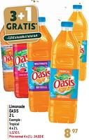 Promotions Limonade oasis - Oasis - Valide de 27/12/2023 à 02/07/2024 chez Match