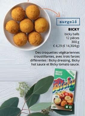 Promotions Bicky bicky balls - Bicky - Valide de 07/12/2023 à 03/01/2024 chez Spar (Colruytgroup)