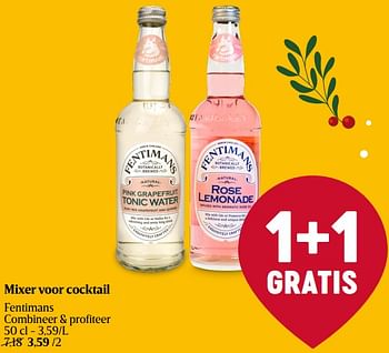 Promoties Mixer voor cocktail fentimans - Fentimans - Geldig van 28/12/2023 tot 03/01/2024 bij Delhaize