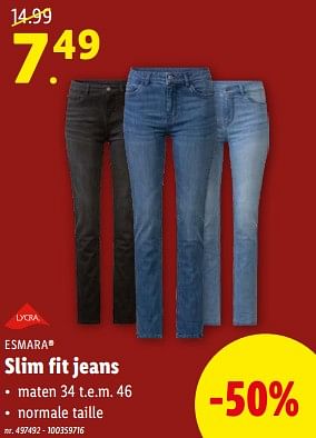 Lidl on sale jeans esmara