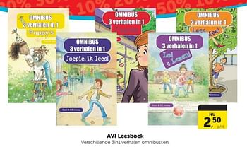 Promoties Avi leesboek - Huismerk - Boekenvoordeel - Geldig van 30/12/2023 tot 07/01/2024 bij BoekenVoordeel