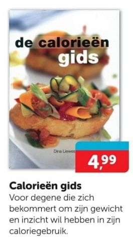 Promoties Calorieën gids - Huismerk - Boekenvoordeel - Geldig van 30/12/2023 tot 07/01/2024 bij BoekenVoordeel