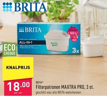 Promoties Filterpatronen maxtra pro - Brita - Geldig van 03/01/2024 tot 06/01/2024 bij Aldi