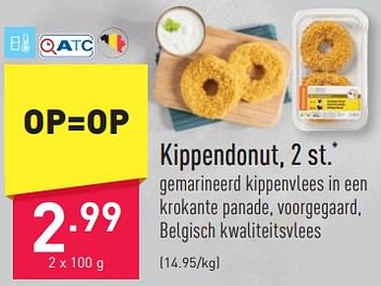 Promoties Kippendonut - Huismerk - Aldi - Geldig van 02/01/2024 tot 06/01/2024 bij Aldi