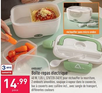Promoties Boîte-repas électrique - Ambiano - Geldig van 02/01/2024 tot 06/01/2024 bij Aldi