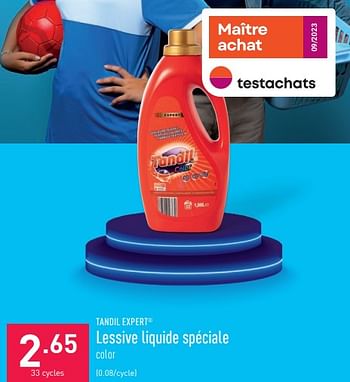 Promotions Lessive liquide spéciale - Tandil - Valide de 02/01/2024 à 06/01/2024 chez Aldi