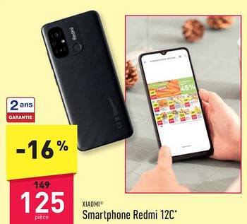 Promotions Xiaomi smartphone redmi 12c - Xiaomi - Valide de 02/01/2024 à 06/01/2024 chez Aldi