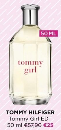 Promoties Tommy hilfiger tommy girl edt - Tommy Hilfiger - Geldig van 03/01/2024 tot 31/01/2024 bij ICI PARIS XL
