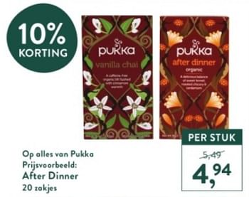 Promoties After dinner - Pukka - Geldig van 27/12/2023 tot 21/01/2024 bij Holland & Barret
