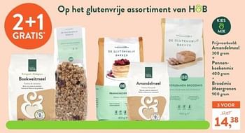 Promoties Amandelmeel + pannenkoekenmix + broodmix meergranen - Huismerk - Holland & Barrett - Geldig van 27/12/2023 tot 21/01/2024 bij Holland & Barret