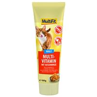 MultiFit pasta 3 x 100 g Multi-vitamine met kattenkruid-Multifit