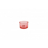 AVA selection Theelichthouder Roze H 3,3cm Ø 5,2cm Transparant Glas Ibiza Paars/Roze-Huismerk - Ava