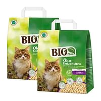 BIOPlan Ecologische kattenbakkorrels 10 l 2x10 l-Huismerk - Bioplanet