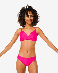 HEMA Dames Bikinibroekje Middelhoge Taille Roze (roze)-Huismerk - Hema