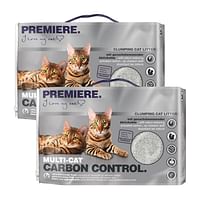 PREMIERE Multi-Cat klontvormende kattenbakvulling 2x12 l-Premiere