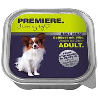 PREMIERE Best Meat Adult Gevogelte en wild 32x100 g-Premiere