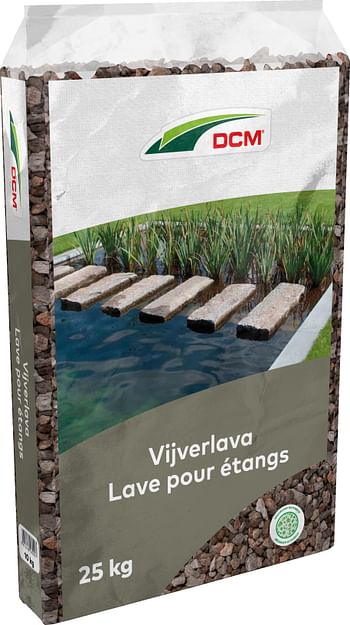 Promoties DCM vijverlava 25kg - DCM - Geldig van 05/08/2023 tot 14/09/2023 bij Brico