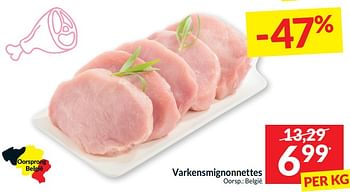 Promoties Varkensmignonnettes - Huismerk - Intermarche - Geldig van 02/01/2024 tot 07/01/2024 bij Intermarche