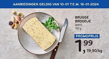 Promoties Brugge broodje - Brugge - Geldig van 03/01/2024 tot 16/01/2024 bij Alvo