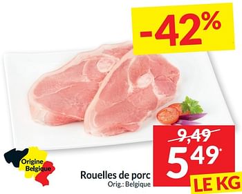 Promotions Rouelles de porc - Produit maison - Intermarche - Valide de 02/01/2024 à 07/01/2024 chez Intermarche