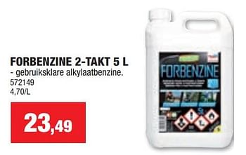 Promoties Forbenzine 2-takt - Forever - Geldig van 03/01/2024 tot 14/01/2024 bij Hubo
