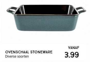 Promoties Ovenschaal stoneware - Huismerk - Xenos - Geldig van 01/01/2024 tot 27/01/2024 bij Xenos