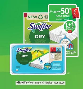 Promoties Swiffer vloerreiniger variëteiten naar keuze - Swiffer - Geldig van 01/01/2024 tot 31/01/2024 bij Intermarche