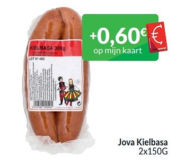 Promoties Jova kielbasa - Jova Kielbasa - Geldig van 01/01/2024 tot 31/01/2024 bij Intermarche