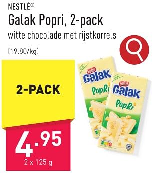 Promoties Galak popri - Nestlé - Geldig van 10/01/2024 tot 13/01/2024 bij Aldi