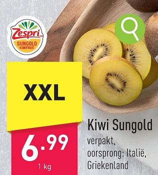 Promoties Kiwi sungold - Huismerk - Aldi - Geldig van 08/01/2024 tot 13/01/2024 bij Aldi