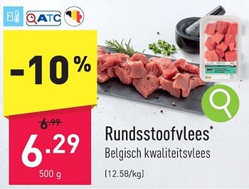 Promoties Rundsstoofvlees - Huismerk - Aldi - Geldig van 08/01/2024 tot 13/01/2024 bij Aldi