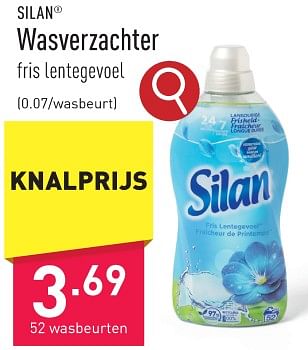 Promoties Wasverzachter - Silan - Geldig van 10/01/2024 tot 13/01/2024 bij Aldi
