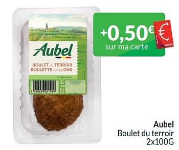 Promotions Aubel boulet du terroir - Aubel - Valide de 01/01/2024 à 31/01/2024 chez Intermarche