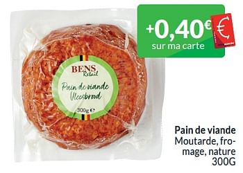 Promotions Pain de viande moutarde, fromage, nature - Produit maison - Intermarche - Valide de 01/01/2024 à 31/01/2024 chez Intermarche