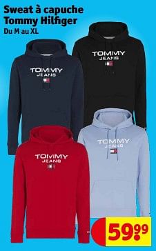 Promotions Sweat à capuche tommy hilfiger - Tommy Jeans - Valide de 02/01/2024 à 14/01/2024 chez Kruidvat