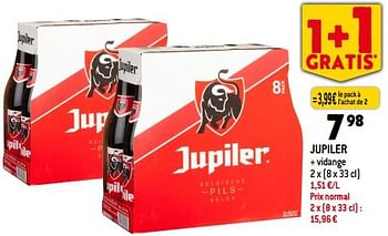 Promotions Jupiler - Jupiler - Valide de 03/01/2024 à 09/01/2024 chez Match