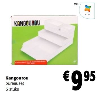 Promoties Kangourou bureauset - Kangourou - Geldig van 02/01/2024 tot 16/01/2024 bij Colruyt