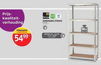 Promoties Opbergrek strong - Sencys - Geldig van 03/01/2024 tot 29/01/2024 bij Brico