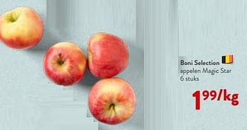 Promoties Boni selection appelen magic star - Boni - Geldig van 02/01/2024 tot 16/01/2024 bij OKay
