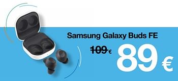 Promoties Samsung galaxy buds fe - Samsung - Geldig van 03/01/2024 tot 31/01/2024 bij Orange