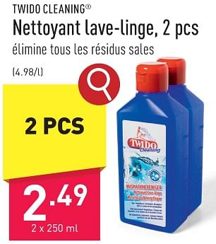 Promotions Nettoyant lave-linge - Twido - Valide de 10/01/2024 à 13/01/2024 chez Aldi