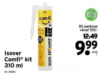 Promoties Isover comfi kit - Isover - Geldig van 03/01/2024 tot 30/01/2024 bij Gamma