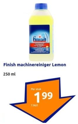 Promotions Finish machinereiniger lemon - Finish - Valide de 03/01/2024 à 09/01/2024 chez Action