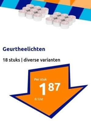 Promoties Geurtheelichten - Huismerk - Action - Geldig van 03/01/2024 tot 09/01/2024 bij Action