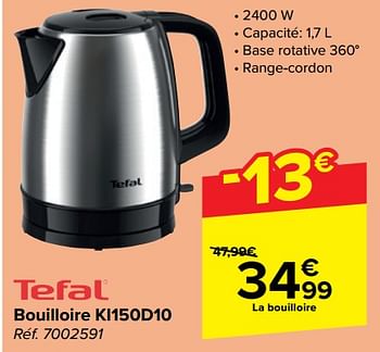 Bouilloire - TEFAL - KI150D10 