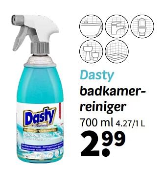 Promoties Dasty badkamerreiniger - Dasty - Geldig van 03/01/2024 tot 14/01/2024 bij Wibra